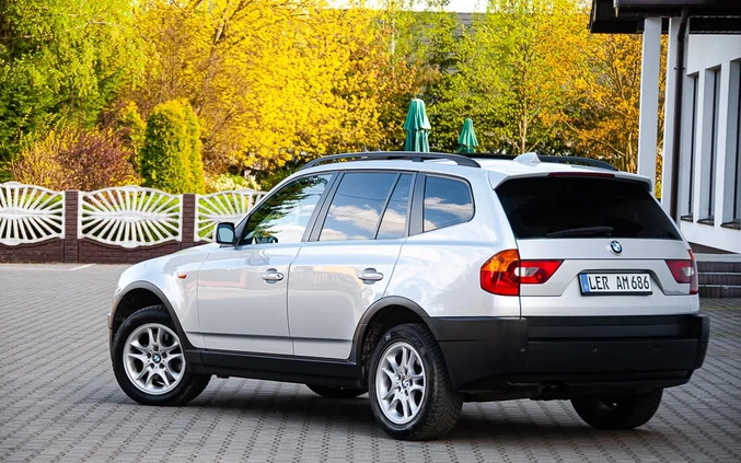BMW X3 cena 26900 przebieg: 230000, rok produkcji 2005 z Wejherowo małe 781